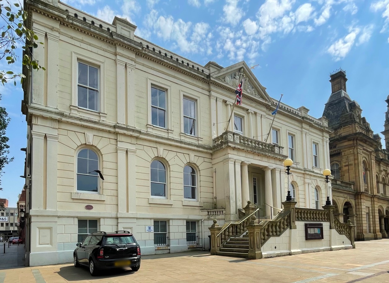 Southport Town Hall and Cambridge Arcade